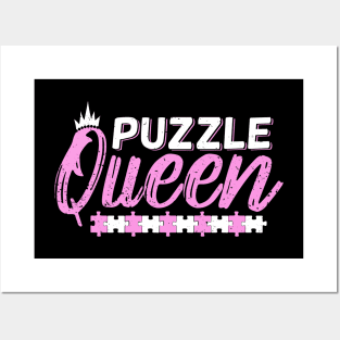 Puzzle Queen Girl Gift Posters and Art